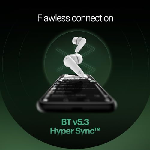 Noise Buds VS404 in Ear Truly Wireless Earbuds with 50H of Playtime,3 EQ Modes, Quad Mic with ENC, Instacharge(10 Min=200 Min),10mm Driver, BT v5.3 (Snow White) - Image 7