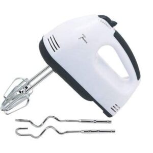 Tryakshaay 260W Hand Mixer 7-Speed High-Speed Hand Blender & Egg Beater for Baking, Whipping & Sweets Perfect for Diwali, Navratri & Festival Celebration
