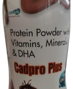 Protein Powder With Vitamins Minerals And DHA | Chocolate Flavour Nutrition Supplement For Energy Strength Immunity Brain And Bone Health | High Protein Nutritional Drink For Men Women And Children 200g