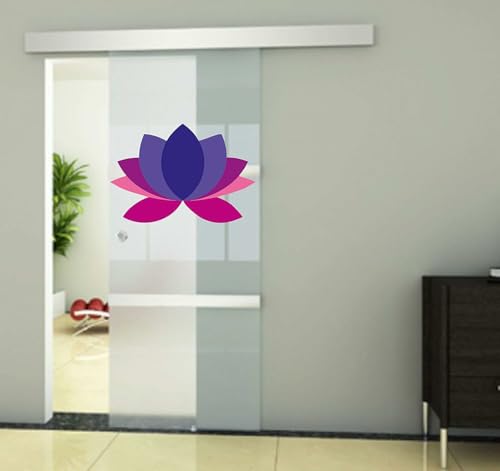 GADGETS WRAP Collection Diwali Special - Beautiful Lotus Flower Wall Sticker Size - 28 cm x 43 cm - Image 2