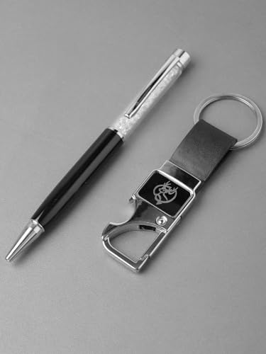 ZEVORA Leather Belt Gift Hamper for Men I Wallet, Keychain & Pen Combo Gift Set (Fits Waist Size 30-40inch) (Pack of 4) nw43 - Image 5