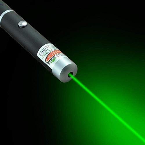 Purabelle Green Laser Presentation Pen with Extra Disco Light Effect Combo Green Laser 5Mw Pointer Pen