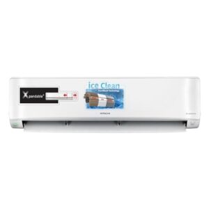Hitachi 1 Ton Class 3 Star, ice Clean, Xpandable+, Inverter Split AC (100% Copper, Dust Filter, 3400FXL RAS.G312PCAIBFE, White)