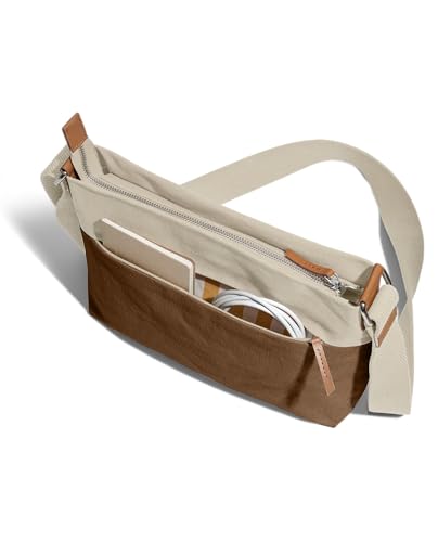 DailyObjects Unisex All Sunday Sling Crossbody Bag| Premium-Quality Solid Canvas Purse With Slip Pockets| Ergonomic Design| Handcrafted| Adjustable Shoulder Strap| Men & Women Essentials | Multicolor - Image 8