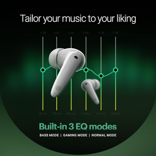 Noise Buds VS404 in Ear Truly Wireless Earbuds with 50H of Playtime,3 EQ Modes, Quad Mic with ENC, Instacharge(10 Min=200 Min),10mm Driver, BT v5.3 (Snow White) - Image 5