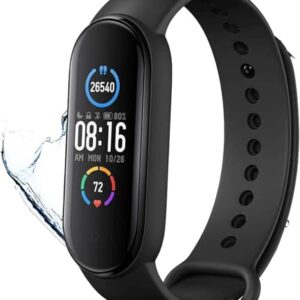 Techking 15 YEARS WARRANTY M10 Waterproof Smart Fitness Band – Advanced Health Tracker Featuring Heart Rate, Blood Pressure, Sleep Monitoring & Activity Tracking for Every Lifestyle