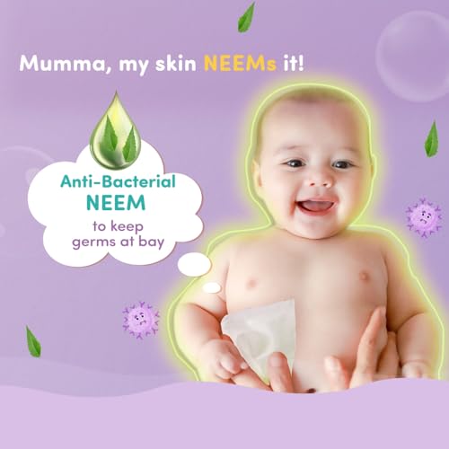 Mylo Gentle Baby Wipes with Lid (72 Wipes x 3 Pack - 216 Water Wipes) | Natural Wet Wipes with Organic Coconut Oil & Neem| Cotton Cloth with Extra Thick - Image 5