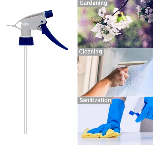 ALTRUIST Plastic Trigger Spray Bottle Nozzle Head, Sprayer for Bottle for Home, Salon and Office Purpose, Fits on Every Bottle (Multicolor) Pack of 2 - Image 2