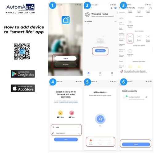 Automaura Home Automation Kit (3 BHK (Silver Pack)) - Image 8