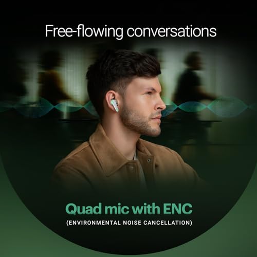 Noise Buds VS404 in Ear Truly Wireless Earbuds with 50H of Playtime,3 EQ Modes, Quad Mic with ENC, Instacharge(10 Min=200 Min),10mm Driver, BT v5.3 (Snow White) - Image 6