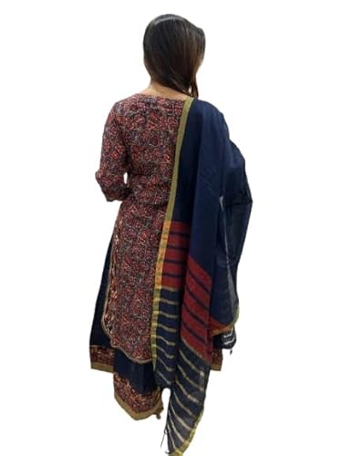 Elegant Stylish Designer Dress with Dupatta and Leggings Set, Modern Traditional Outfit for Women, Perfect for Parties and Festivals (IN, Alpha, M, Regular, multicolor) - Image 3