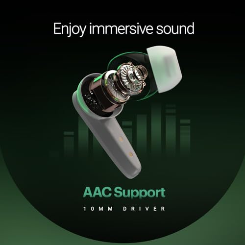 Noise Buds VS404 in Ear Truly Wireless Earbuds with 50H of Playtime,3 EQ Modes, Quad Mic with ENC, Instacharge(10 Min=200 Min),10mm Driver, BT v5.3 (Snow White) - Image 8