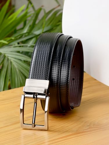 ZEVORA Leather Belt Gift Hamper for Men I Wallet, Keychain & Pen Combo Gift Set (Fits Waist Size 30-40inch) (Pack of 4) nw43 - Image 3