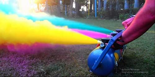 TOTA Thunder Triple Colour Cloud Holi Gadget – 3 Colours at a Time | Natural and Herbal Gulal Spray Cylinder for Holi Celebration, Weddings, Photoshoots, Theme Parties – 11Kg - Image 6