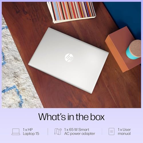 HP 15, Intel Core i3-1315U-13th Gen Laptop (8GB DDR4 Ram,512GB SSD) Anti-Glare, Micro-Edge,15.6'' FHD, Win11,M365 Basic(1yr),Office Home24, Silver,1.59kg, FHD 15-FD0569TU/FD0129TU - Image 10