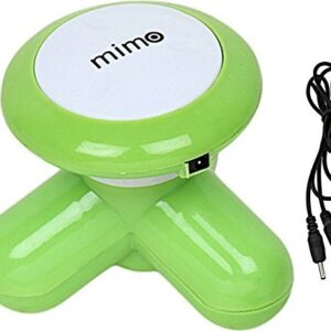Curvive® Mimo Mini Portable Electric Full Body Vibration Massager | Compact Handheld Relaxation Device for Neck, Back, Arms & Legs | Lightweight Travel-Friendly Massager (Color May Vary)