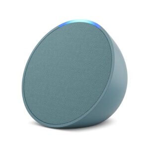 Amazon Echo Pop| Smart speaker with Alexa and Bluetooth| Loud sound, balanced bass, crisp vocals| Green