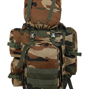 INDIAN SPORTS GEAR 85 litres Rucksack + Detachable Day Pack, Combat