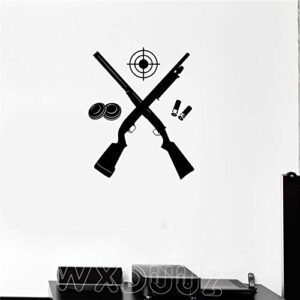 Gadgets Wrap 2018 Sale Limited Neymar Wxduuz Rifle Shooting Gallery Gun Target Shooter Art Decor Sticker Wall Stickers Removable Decals