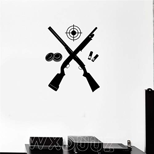 Gadgets Wrap 2018 Sale Limited Neymar Wxduuz Rifle Shooting Gallery Gun Target Shooter Art Decor Sticker Wall Stickers Removable Decals