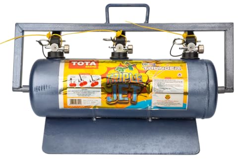 TOTA Thunder Triple Colour Cloud Holi Gadget – 3 Colours at a Time | Natural and Herbal Gulal Spray Cylinder for Holi Celebration, Weddings, Photoshoots, Theme Parties – 11Kg - Image 4