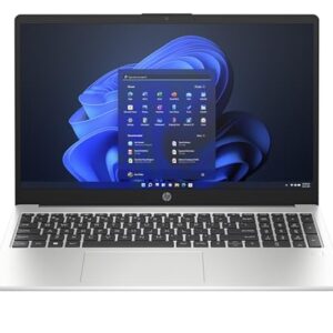 HP 250 G10 Notebook, 13th Gen i3-1315U, 16GB DDR4, 512GB SSD, 14-inch(35.6cm),Anti-Glare, HD Laptop, Intel UHD Graphics, (DOS, Silver,1.47kg) G9