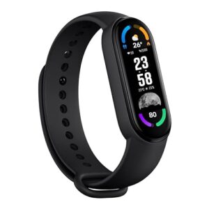 Elevea 𝟏𝟓 𝐘𝐞𝐚𝐫𝐬 𝐆𝐮𝐚𝐫𝐚𝐧𝐭𝐞𝐞 Smart Fitness Tracker Band with Bluetooth & Heart Rate Sensor, Activity Monitoring Wristband for Men & Women, Sports Watch for Steps, Sleep & Calorie Tracking