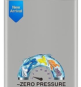 Godrej 7 Kg 5 Star Zero Pressure Technology Fully-Automatic Top Load Washing Machine Appliance With 26 Customisable Wash programs (WTEON VLVT 70 5.0 FDTN SVGZ, Silver Glaze)