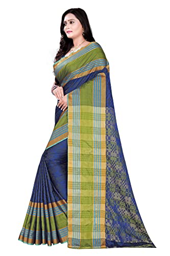 3Buddy Fashion Women's Collections Saree Festival Offer 2022 Wedding With Blouse new offer Marriage Wear Original Casual - Image 2