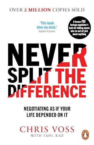 Classic Shine Never Split The Difference By Chris Voss Negotiation Book Paperback In English (KVS.CS_888)