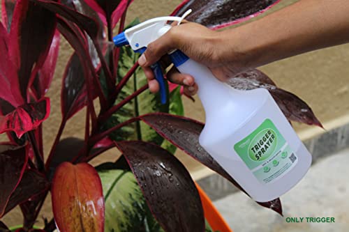 ALTRUIST Plastic Trigger Spray Bottle Nozzle Head, Sprayer for Bottle for Home, Salon and Office Purpose, Fits on Every Bottle (Multicolor) Pack of 2 - Image 4