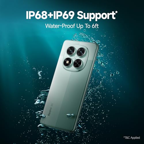 Redmi Note 14 Pro 5G Ivy Green 8GB RAM 256GB Storage|50 MP Sony Camera Setup|Corning Gorilla Glass Victus 2 | 1.5K 3D Curved AMOLED | Mediatek Dimensity 7300- Ultra - Image 4