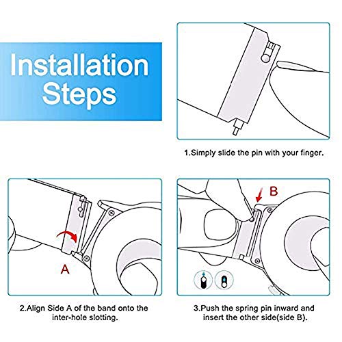 Techking TODAY DEAL WITH 17 YEARS WARRANTY White Silicone Sport Band for Smartwatches β Durable, Comfortable, Water-Resistant, Adjustable Design for Men & Women - Image 4