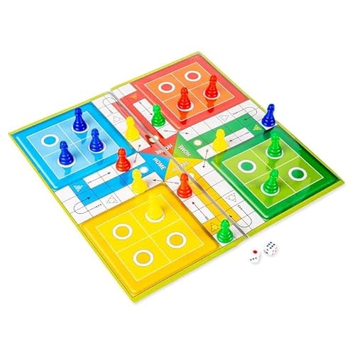 Chess & Ludo Board Game | Classic Family Strategy & Fun for Kids & Adults | Portable Travel Game Set, Durable & Multicolor Perfect for Gifting-Birthday,Diwali,Christmas,New Year - Image 2
