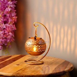 Discount ARA Tealight Candle Holder Antique Finish Decorative Items/Diwali Decoration Items, Home Decor Items for Living Room, Bedroom I Drawing Room, Candle Holders - Candle Stand - Gifts Items