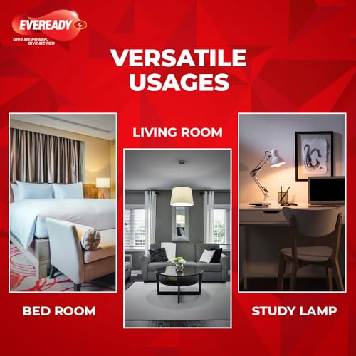 Eveready 5 Watts Led_Bulb_5 Light|Long Life & Low Maintenance|Mercury-Free|High Efficiency & Glare-Free Light|100 Lumens Per Watts|Cool Day Light (6500K), B22 - Image 5