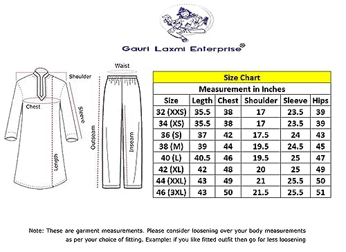 Gauri Laxmi Enterprise Men's Cotton Blend Dhoti Kurta Set (X-Large, Maroon) - Image 4