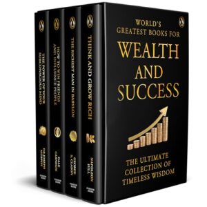 World's Greatest Books for Wealth and Success (Set of 4): Self-Help for Personal Development, Money & Mindset | Includes Power of Subconscious Mind, ... Subconscious Mind, Think & Grow Rich & More