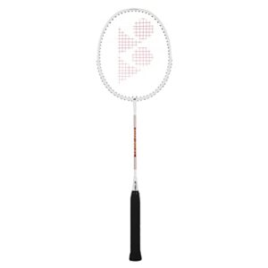 YONEX GR 303i Aluminium Strung Badminton Racket with Full Racket Cover (White) | for Beginners | 83 Grams | High Durability