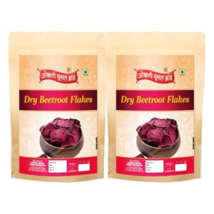Okhli Musal Brand Diwali Sale dried Beetroot/Dry Beetroot Flakes/Dried Beetroot | Beetroot Flakes For Making Beetroot Powder | No Additives No Preservatives-400g*2Pack Great Indian Festival