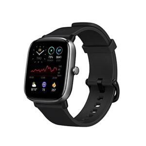 Amazfit GTS2 Mini Smart Watch with 1.55" (3.8cm)AMOLED Display, SpO2 Level Measurement, 14 Days' Battery Life, 70+ Sports Modes, Built-in Amazon Alexa & GPS, HR, Sleep&Stress Monitoring(Meteor Black)