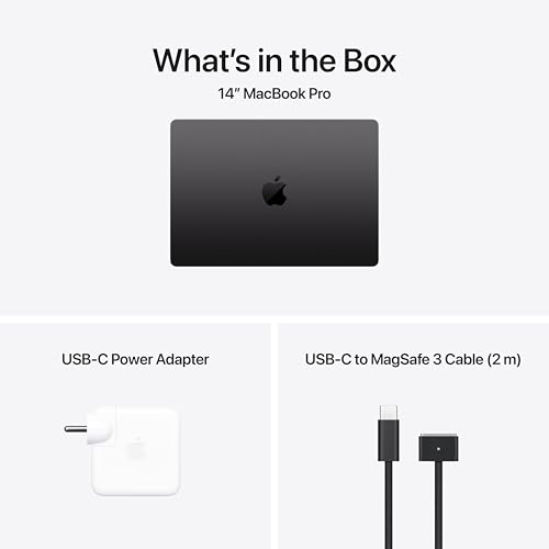 Apple 2024 MacBook Pro Laptop with M4 chip with 10‑core CPU and 10‑core GPU: Built for Apple Intelligence, (14.2″) Liquid Retina XDR Display, 14GB Unified Memory, 1TB SSD Storage; Space Black - Image 6