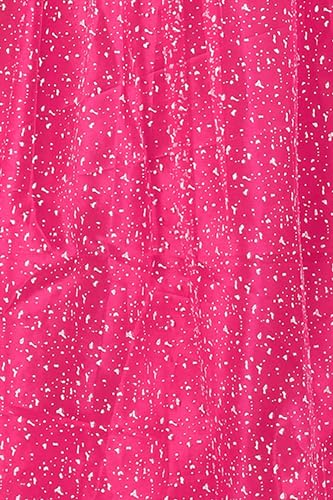 3Buddy Fashion Women's Fit and Flare Maxi Net and Silk Semi-Stitched Gown (Pink-Grey) - Image 8