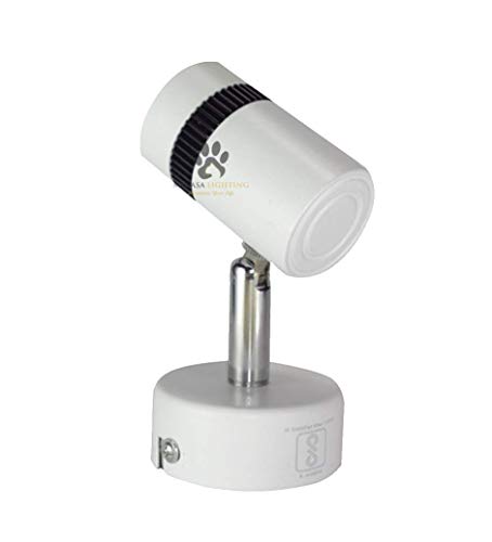 Mufasa 9 Watts White Body LED Spot Focus Wall Light- (White, Aluminium) - Image 5