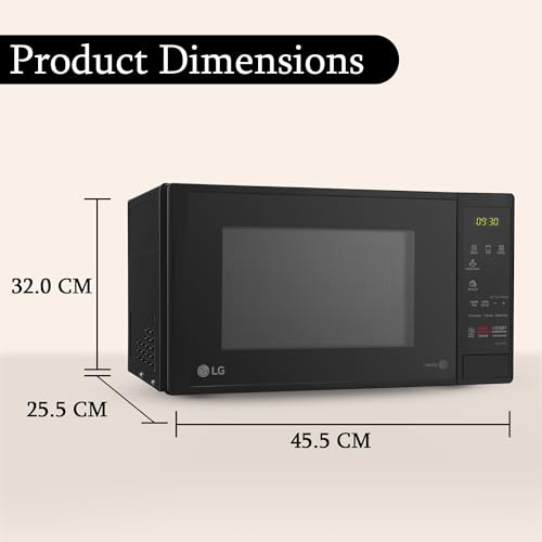 LG 20 L Grill Microwave Built-In Oven (MH2044DB, Black, Quartz Heater, I-Wave Technology, Indian Cuisine, Auto Cook Menu, Steam Clean, Anti-Bacterial Cavity & Health plus Menu) - Image 5