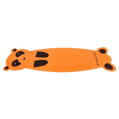 Amazon Brand - Symactive 4 Mm Anti-Skid Lightweight Ldpe Printed Yoga Mat With A Carrying Strap For Kids For Workout, Yoga And Fitness (Orange, 2X5 Ft, Panda), Pink - Image 8