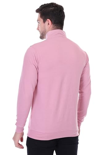 Men's Winter Jacket, Grey, Full Zip,MEN WINTER WEAR (IN, Alpha, XL, PINK) - Image 2