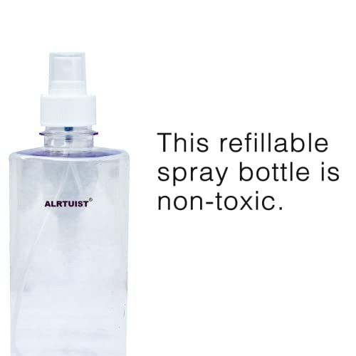 ALTRUIST Mist Spray Bottle for Sanitizer 500ml, Spray Bottle Multi Used for Hand Sanitizer Refillable Empty Bottle Transhparent (Set of 2) - Image 4