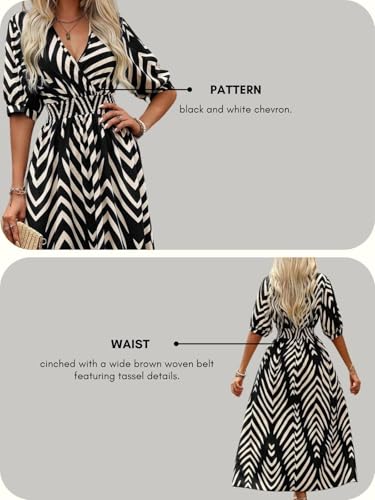 GRECIILOOKS Women's Rayon Bohemian Ankle Length Dress (GL-WD1235_Black_S), Casual Dress - Image 4