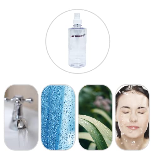ALTRUIST Mist Spray Bottle for Sanitizer 500ml, Spray Bottle Multi Used for Hand Sanitizer Refillable Empty Bottle Transhparent (Set of 2) - Image 6